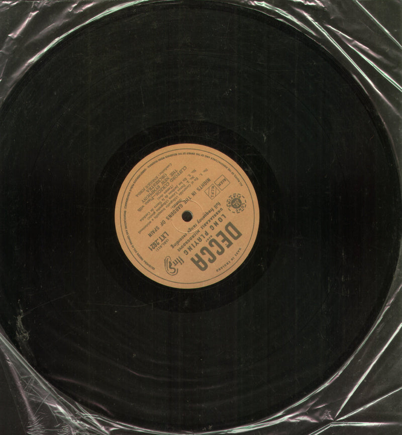 No Sleeve by Nights In The Gardens of Spain — LP vinyl record cover