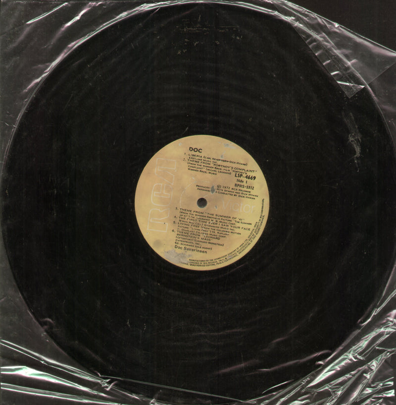 No Sleeve by Doc Severinsen — LP vinyl record cover