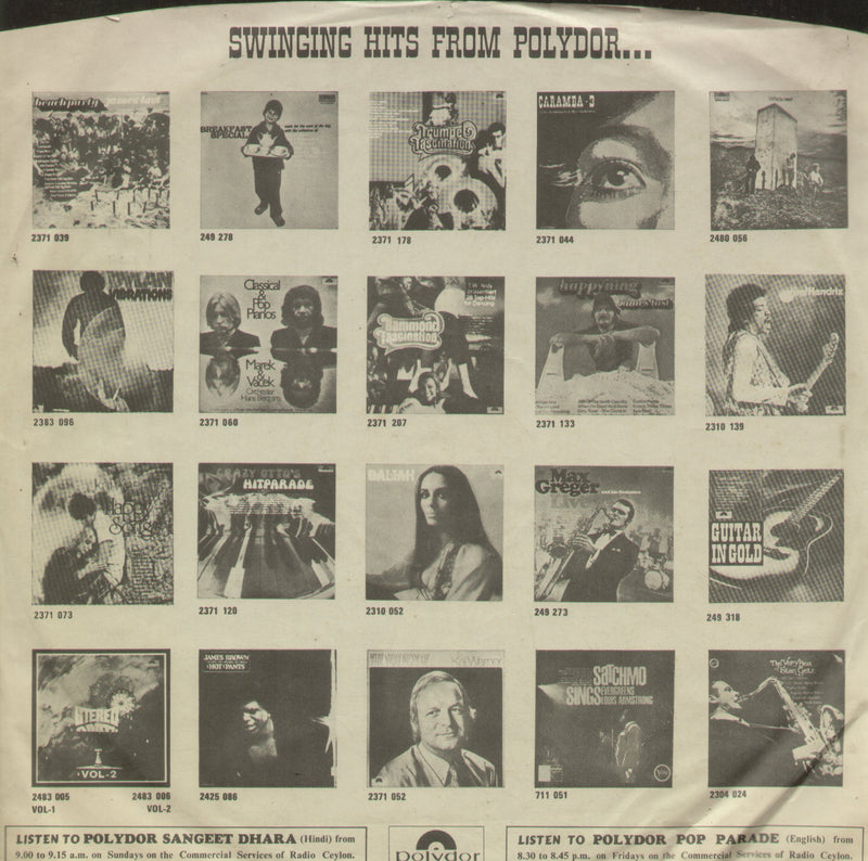 No Sleeve by Canzone Scordate Vol.2 — LP vinyl record cover