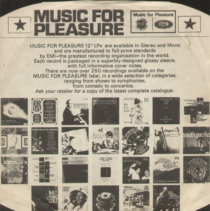 No Sleeve by Georg Philipp Telemann — LP vinyl record cover