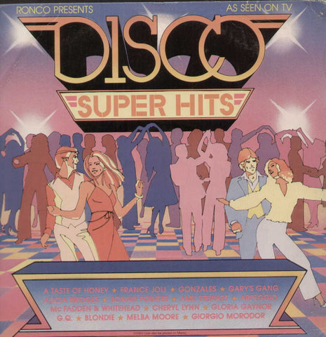 DISCO SUPER HITS-Ronco English Vinyl L P