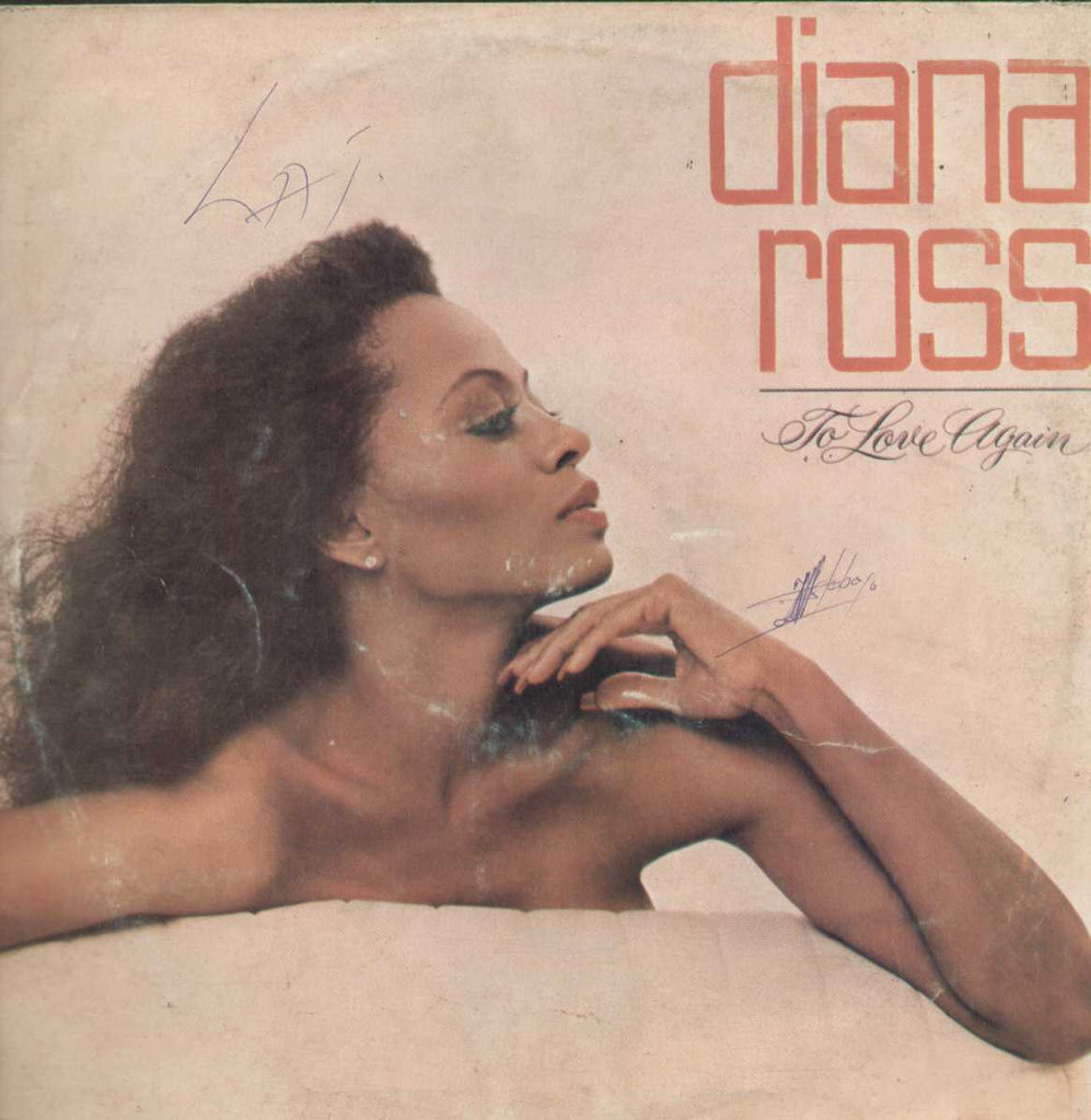 Diana Ross To Love Again English Vinyl L P