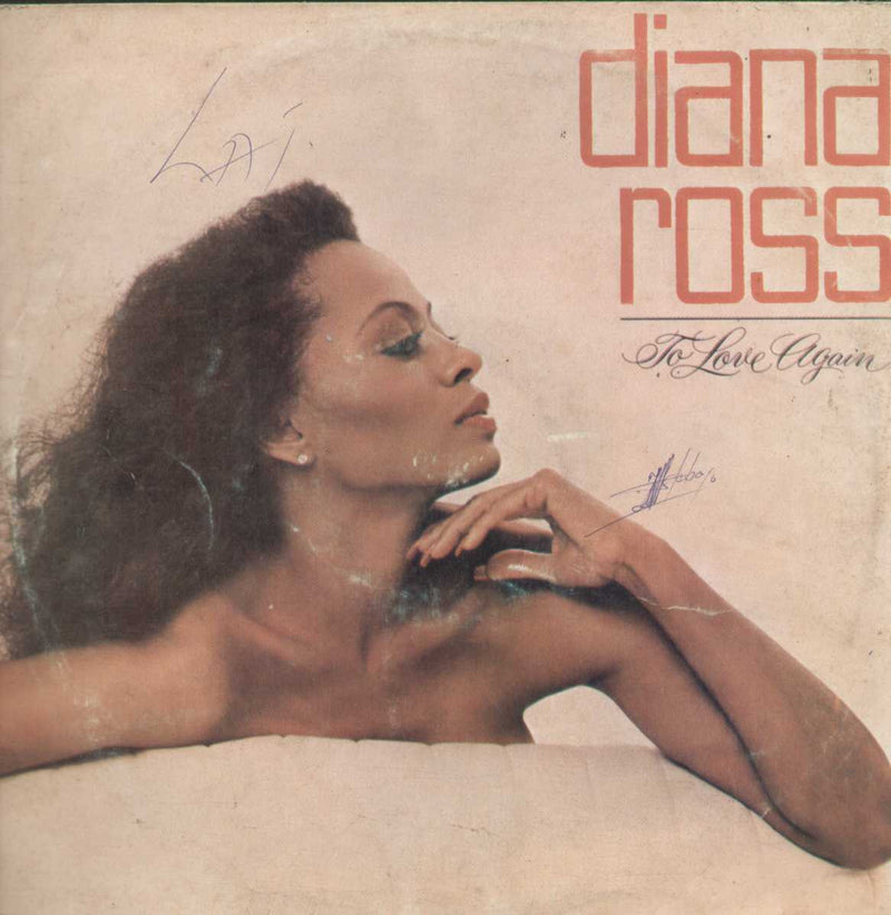 Diana Ross To Love Again English Vinyl L P — LP vinyl record cover