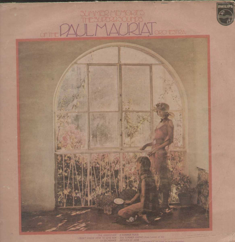 Summer Memories The Super Sounds Of The Paul Mauriat Orchestra — LP vinyl record cover