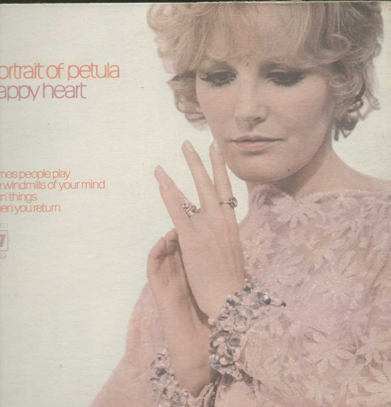 Petula Clark Portrait Of Petula Happy Heart English Vinyl L P — LP vinyl record cover