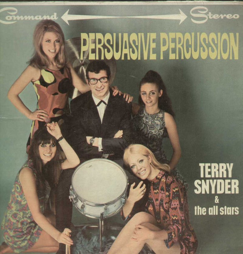 Persuasive Percussion Terry Snyder And All The Stars — LP vinyl record cover