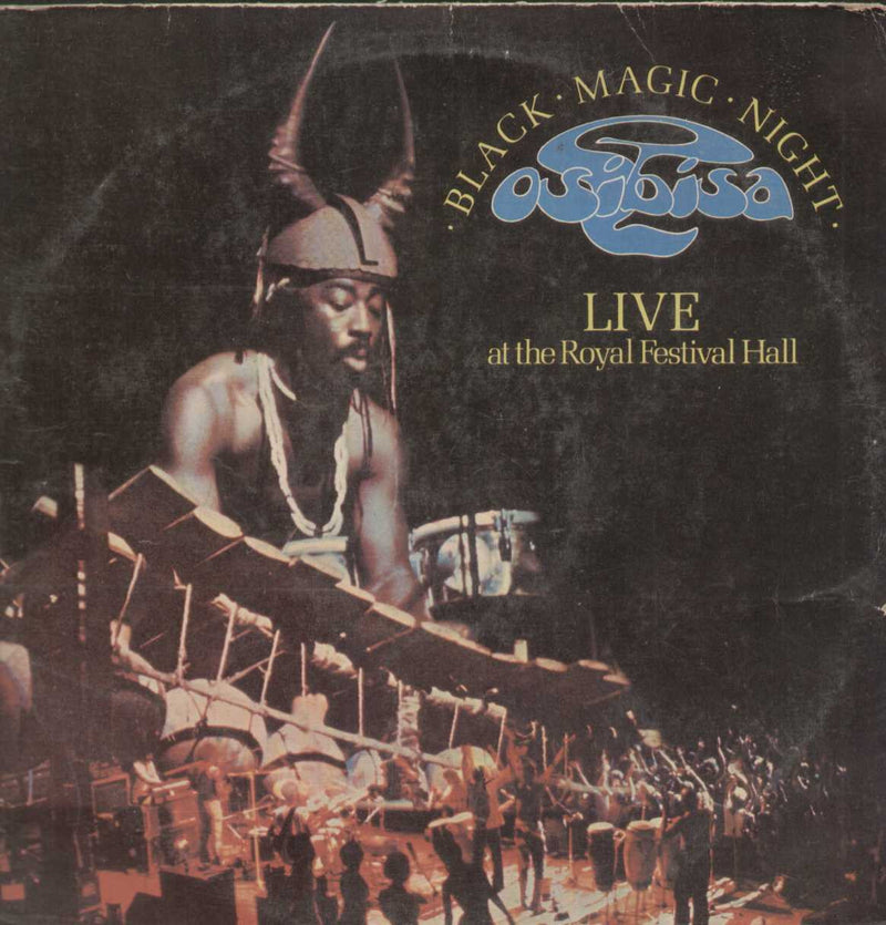 Osibisa Black Magic Night Rare Lp English Vinyl L P — LP vinyl record cover