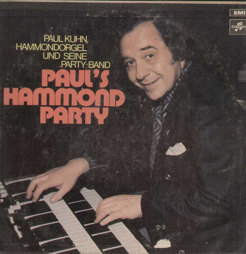 Paul Kuhn Pauls Hammond Party English Vinyl L P — LP vinyl record cover