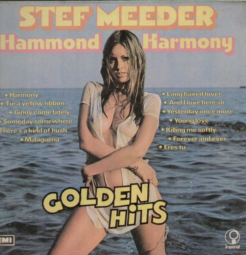 Stef Meeder Hammond Harmony English Vinyl L P — LP vinyl record cover