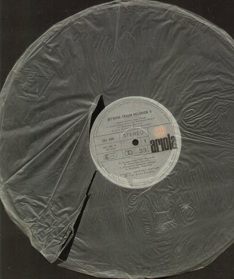 No Sleeve by Jet' aime Traum Melodien 8 — LP vinyl record cover