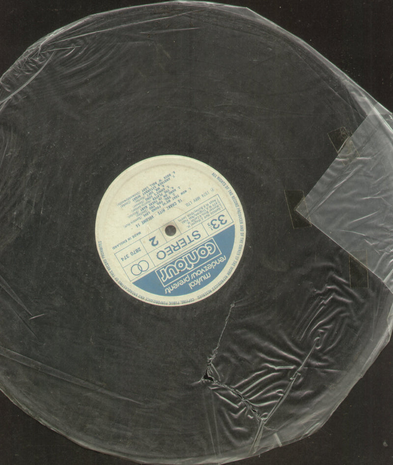 Vol. 14 by 16 Chart Hits — LP vinyl record cover
