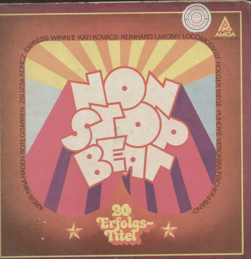 Non Stop Beat ( Amiga 8 55 477 ) — LP vinyl record cover