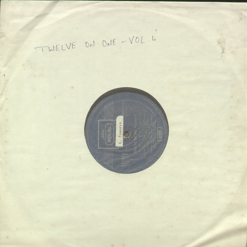 No Sleeve by Twelve On One Vol. 4 — LP vinyl record cover