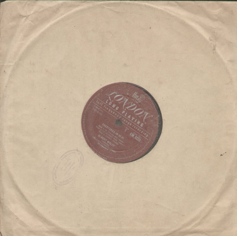 No Sleeve by Overtures In HiFi — LP vinyl record cover