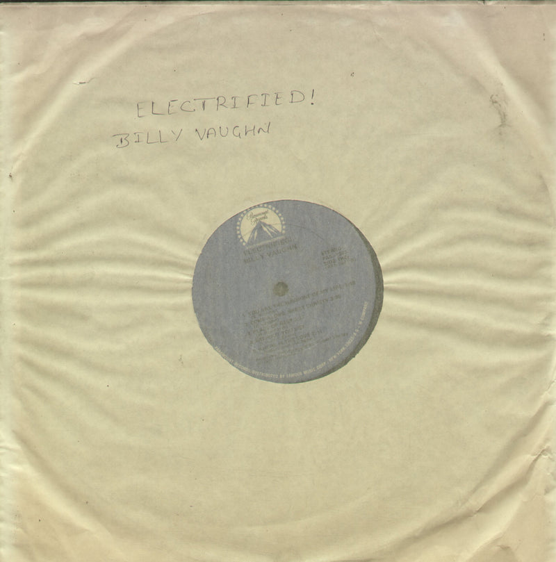 No Sleeve by Electrified Billy Vaughn — LP vinyl record cover