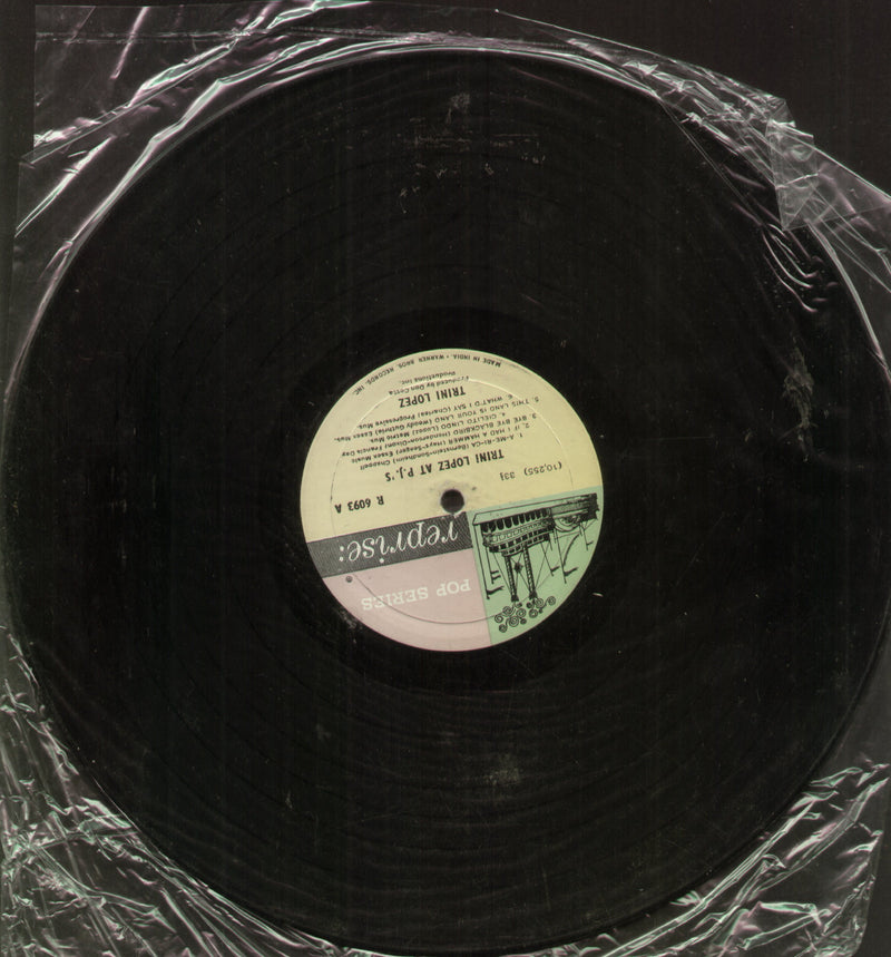 No Sleeve by Trini Lopez At Pj's — LP vinyl record cover