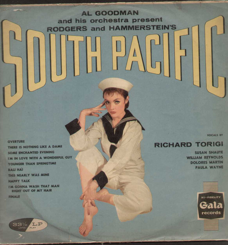 South Pacific — LP vinyl record cover