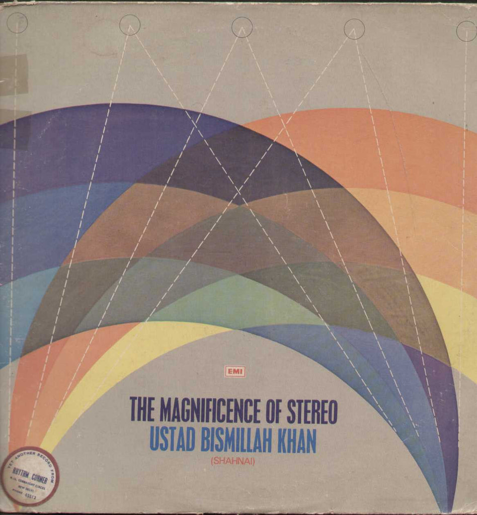 THE MAGNIFICENCE OF STEREO Ustad Bismillah khan Classical Vinyl LP