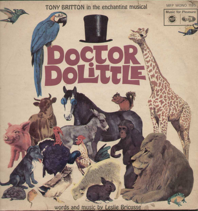 Doctor Dolittle — LP vinyl record cover