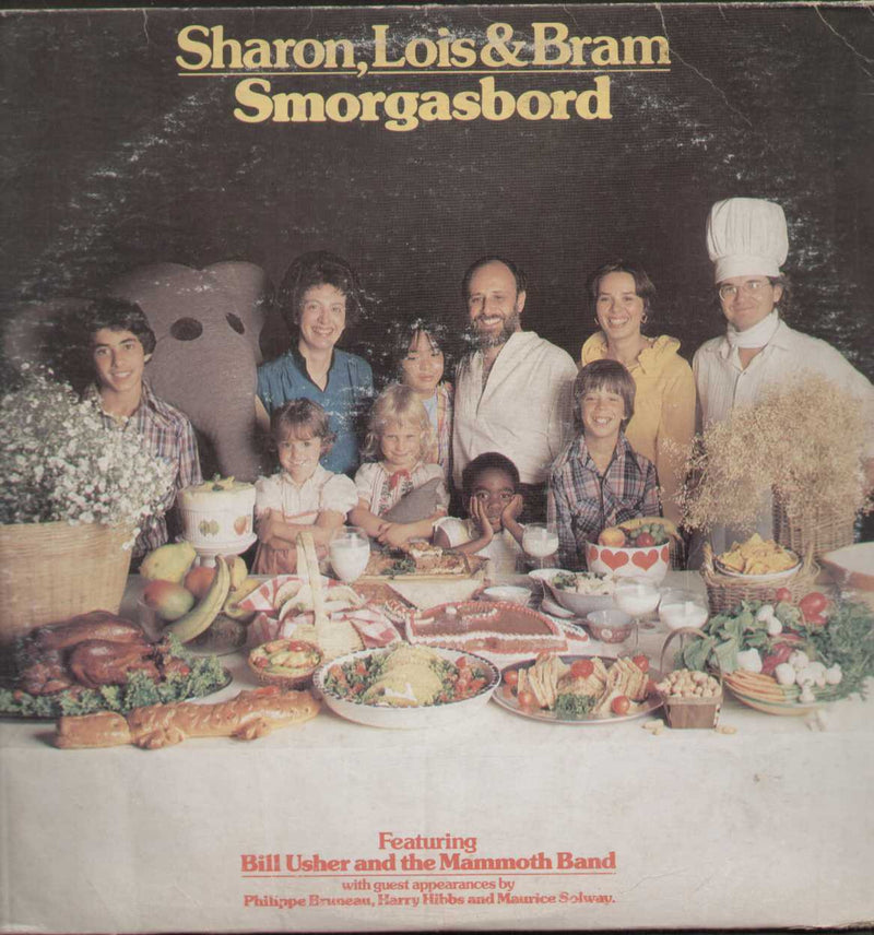 Sharon, Lois & Bram — LP vinyl record cover