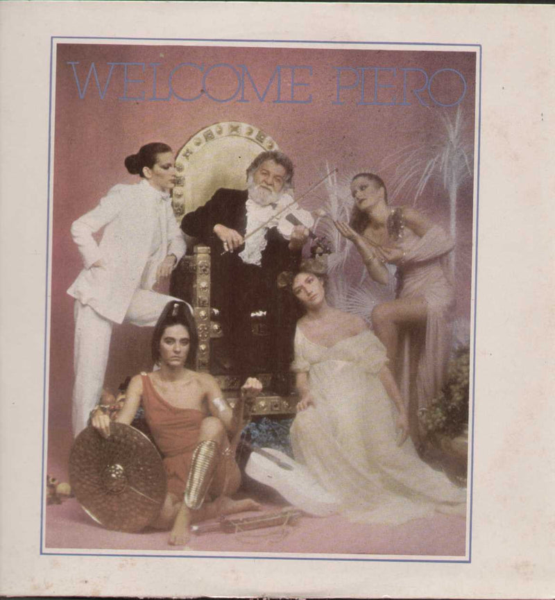 Welcome piero — LP vinyl record cover