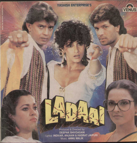Ladaai Hindi Movie 1980  LP Vinyl