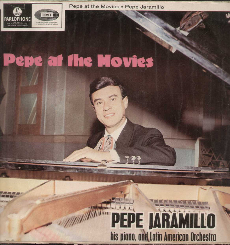 Pepe at the Movies English 1960 — 1960 LP vinyl record cover