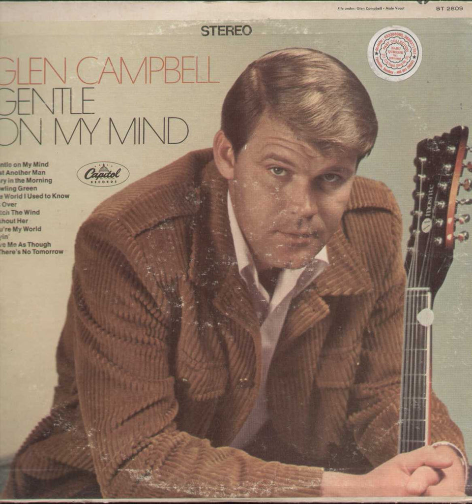 Glen campbell Gentle on my mind English 1960  LP Vinyl