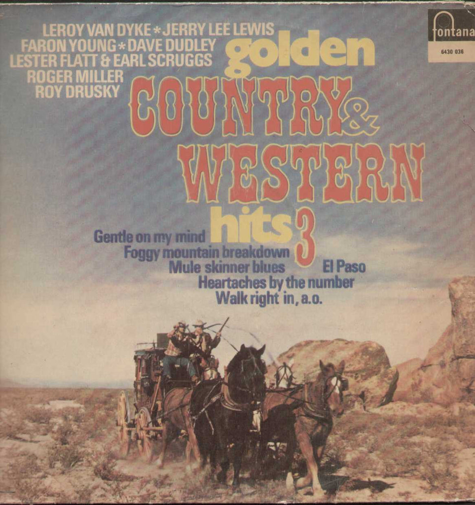 Golden Country and Western Hits 3 - English 1970 LP Vinyl