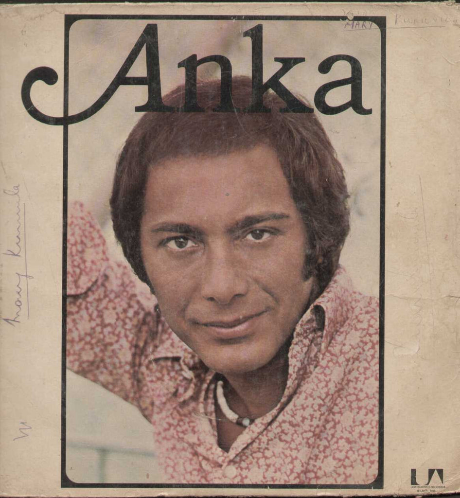 Anka  - English 1970 LP Vinyl