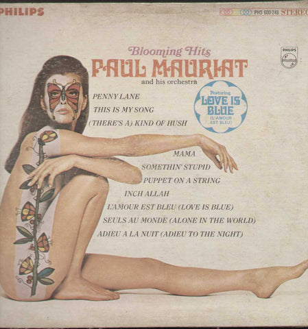 Blooming Hits Paul Mauriat - English 1960 LP Vinyl