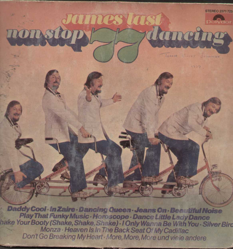 1970 by James Last Non Stop 77 dancing — 1970 pop LP vinyl record cover