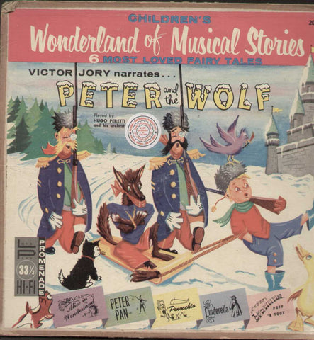 Children's Wonderland of Musical Stories -  English LP Vinyl