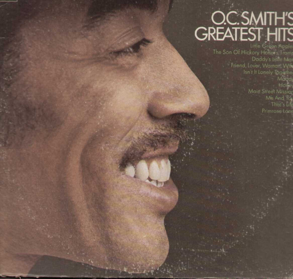 O.C. Smith's Greatest Hits -  English 1970 LP Vinyl