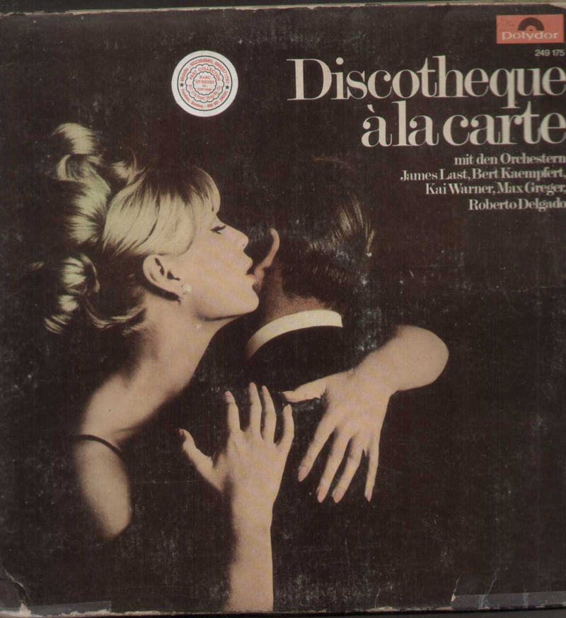 Discotheque A al Carte — disco LP vinyl record cover