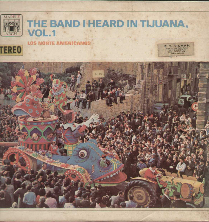 1960 by The Band I Heard In Tijuana, Vol.1 — 1960 LP vinyl record cover