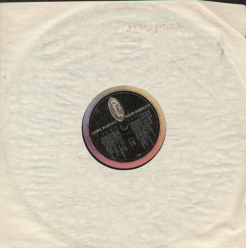 This Is Dean Martin - English Bollywood Vinyl LP - No Sleeve