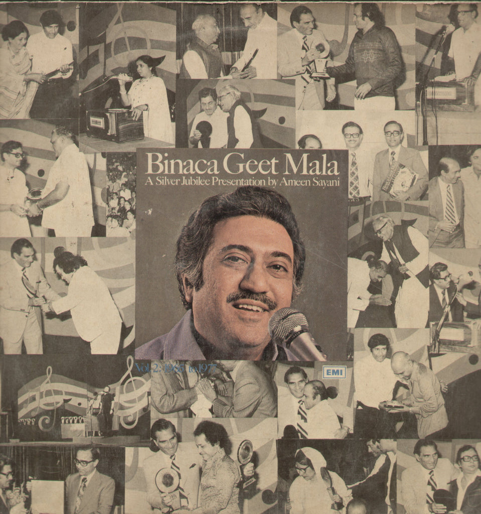 Binaca Geet Mala A Silver Jubilee Presentation By Ameen Sayani - Compilations Bollywood Vinyl LP