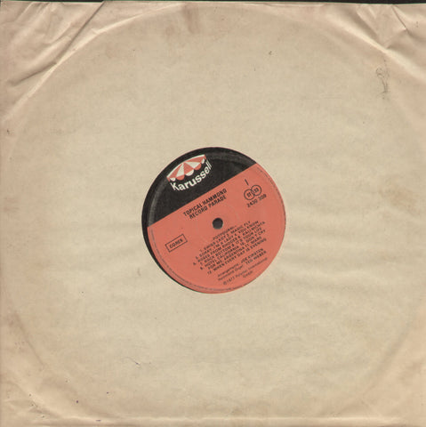Topical Hammond Record Parade 24 Hits - English Bollywood Vinyl LP - No Sleeve