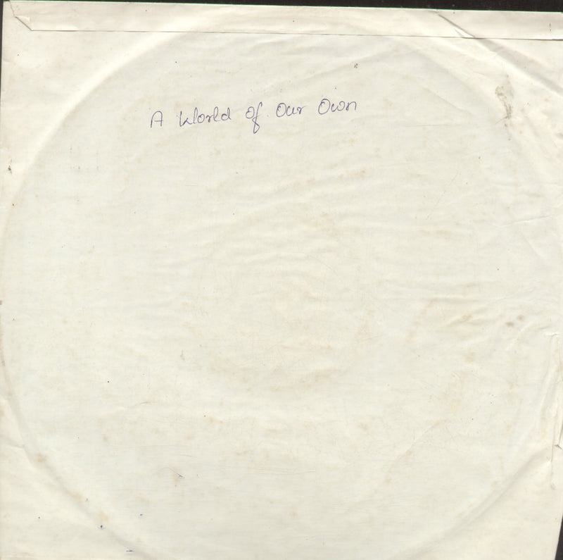 No Sleeve by A World of Our Own — LP vinyl record cover