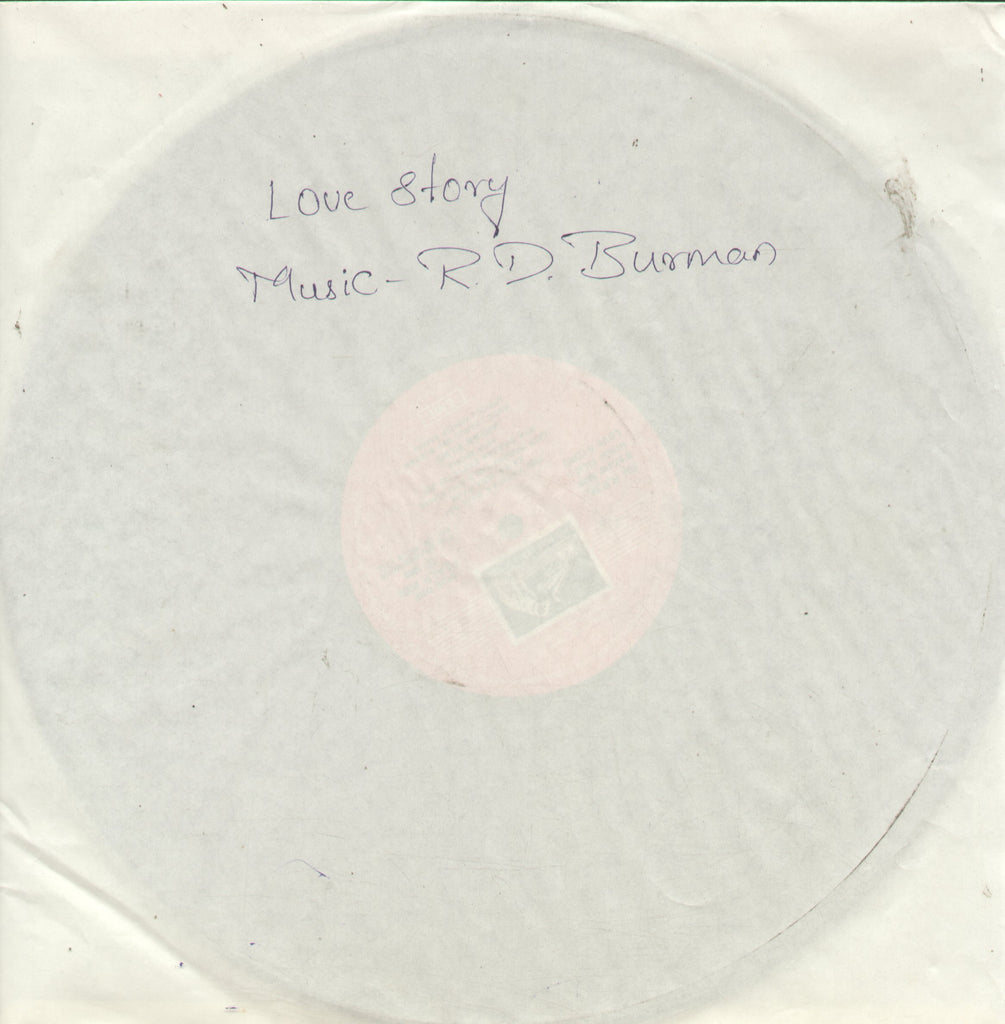 Love Story - Hindi Bollywood Vinyl LP - No Sleeve