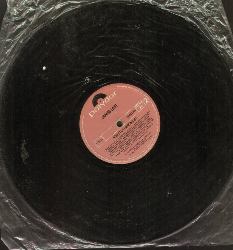 No Sleeve by James Last Non Stop Dancing 81 — LP vinyl record cover