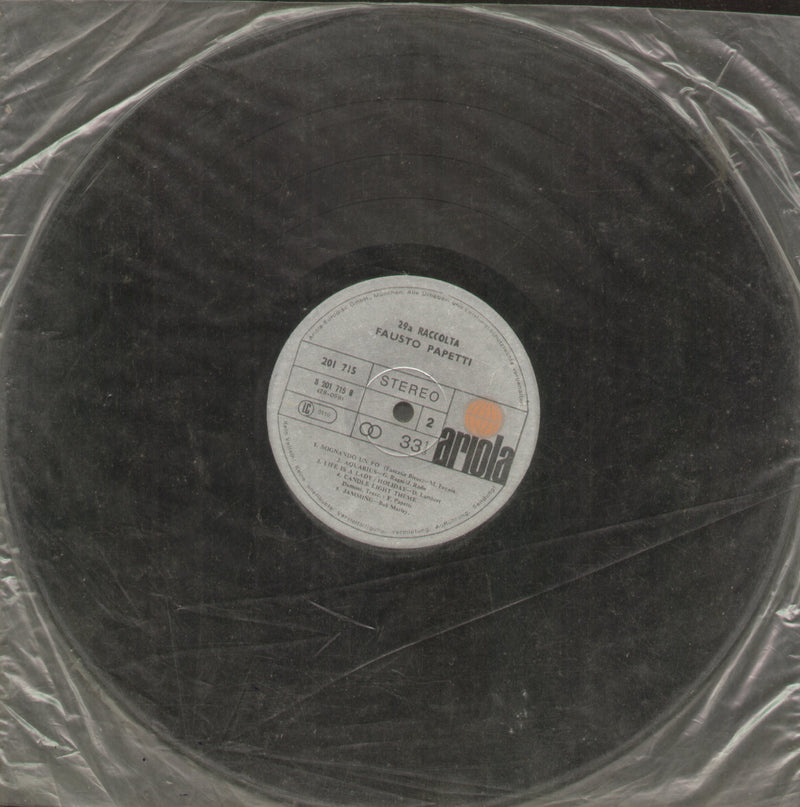 No Sleeve by 29a Raccolta Fausto Papetti — LP vinyl record cover