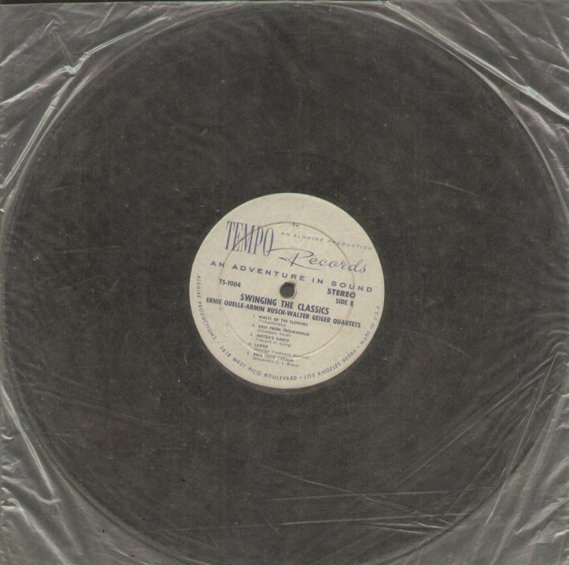 No Sleeve by Swinging The Classics — LP vinyl record cover
