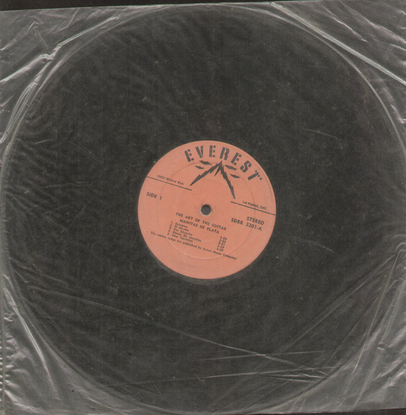 No Sleeve by The Art of The Guitar Manitas De Plata — LP vinyl record cover