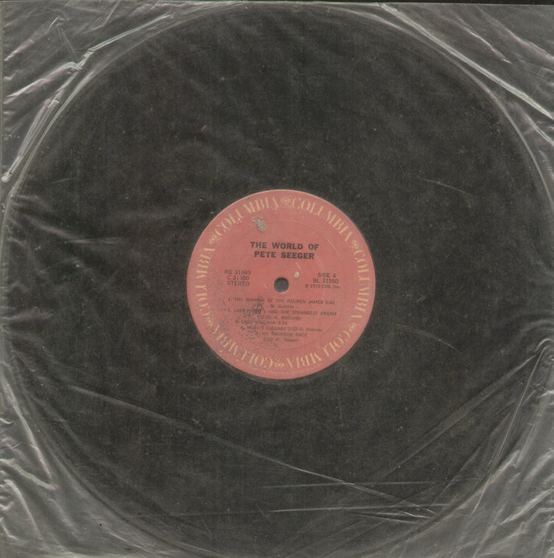 No Sleeve by The World of Pete Seeger — LP vinyl record cover