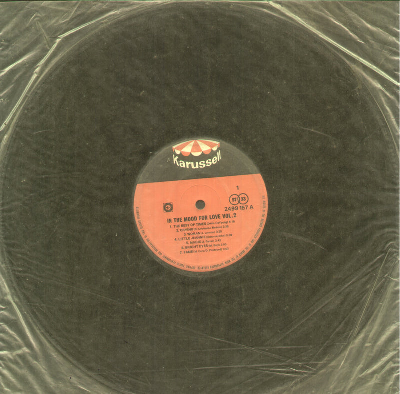 No Sleeve by In The Mood For Love Vol. 2 — LP vinyl record cover