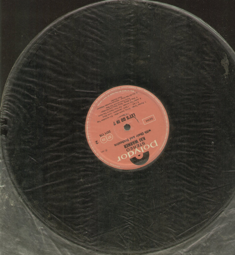 No Sleeve by Kai Warner With Choir and Orchestra Lets Go In 7 — LP vinyl record cover