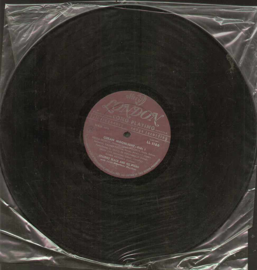 Cuban Moonlight - English Bollywood Vinyl LP - No Sleeve