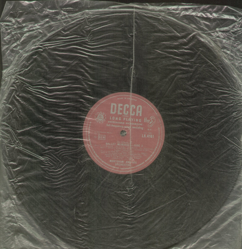 No Sleeve by Ballet Memories — LP vinyl record cover